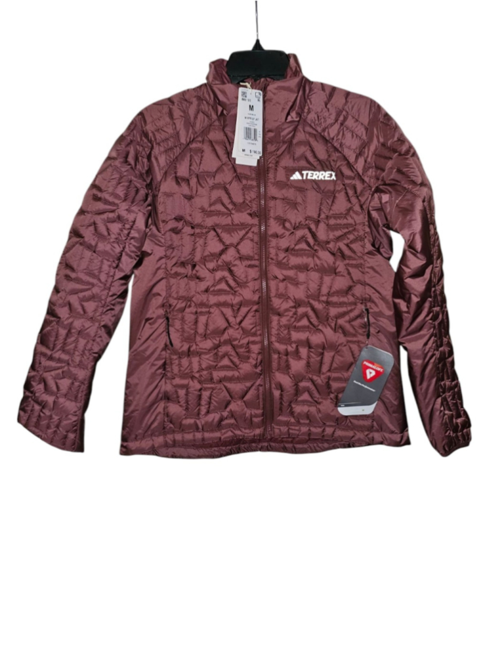 Adidas Women's Terrex Xperior Primaloft Hiking Jacket IM8192 Crimson Size M